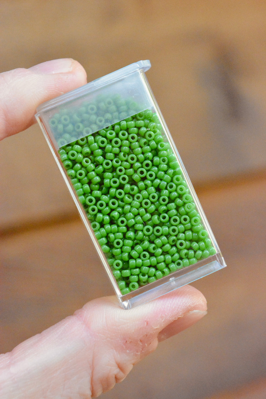 11/0 Opaque Green