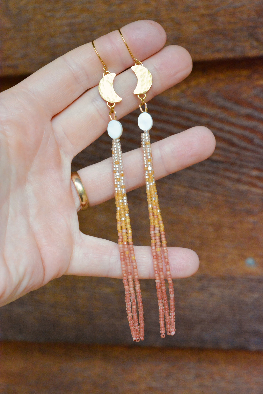 Harvest Moon Dangles - MA x RR Collab