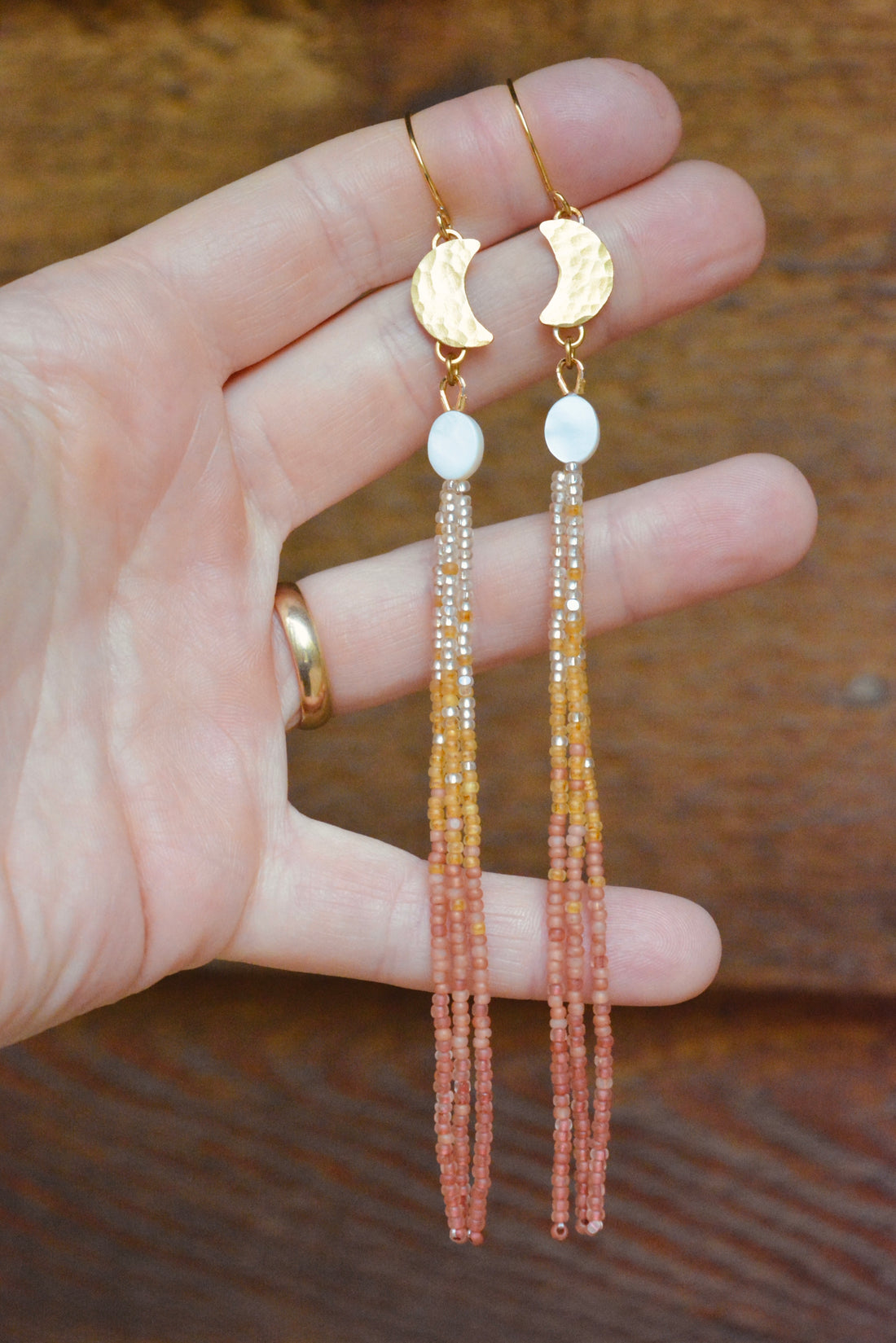 Harvest Moon Dangles - MA x RR Collab
