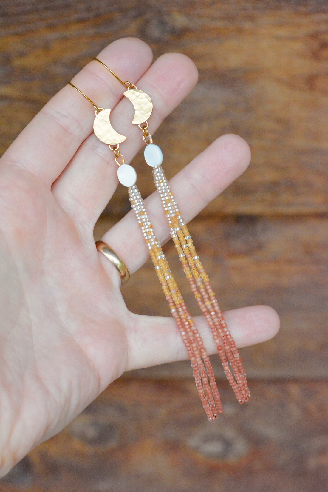 Harvest Moon Dangles - MA x RR Collab