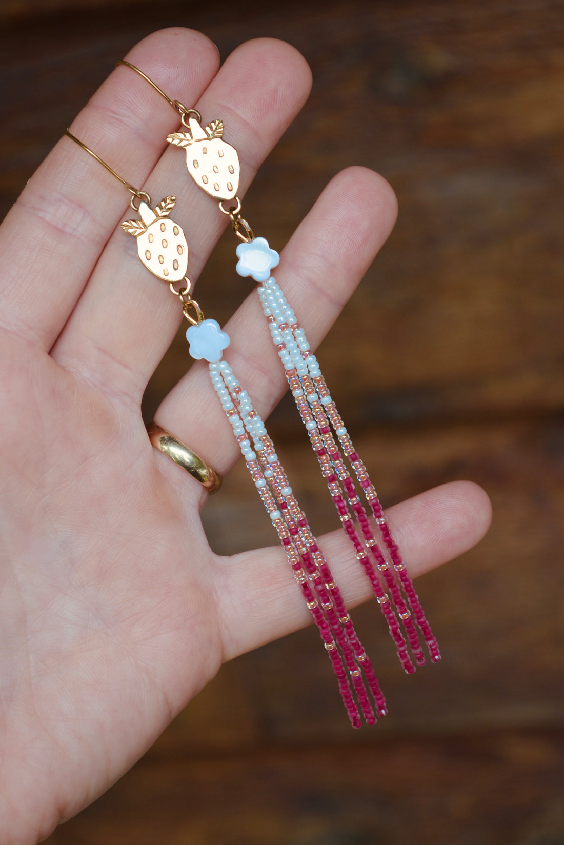 Sweet Strawberry Dangles - MAxRR Collab