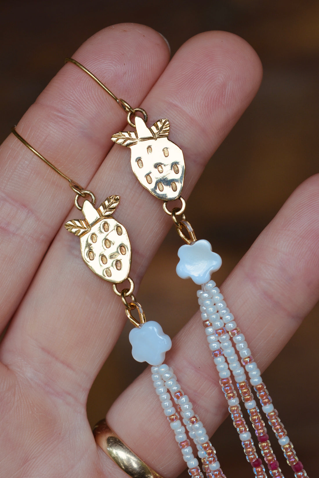 Sweet Strawberry Dangles - MAxRR Collab