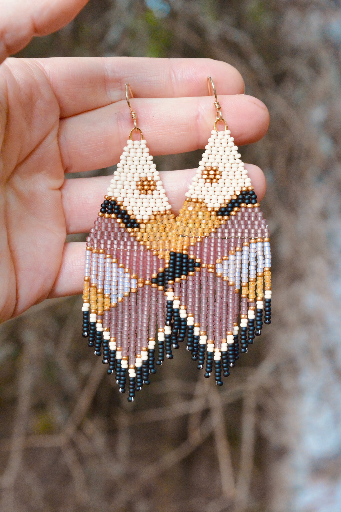 Amethyst & Marigold Patchwork Quilt Hills