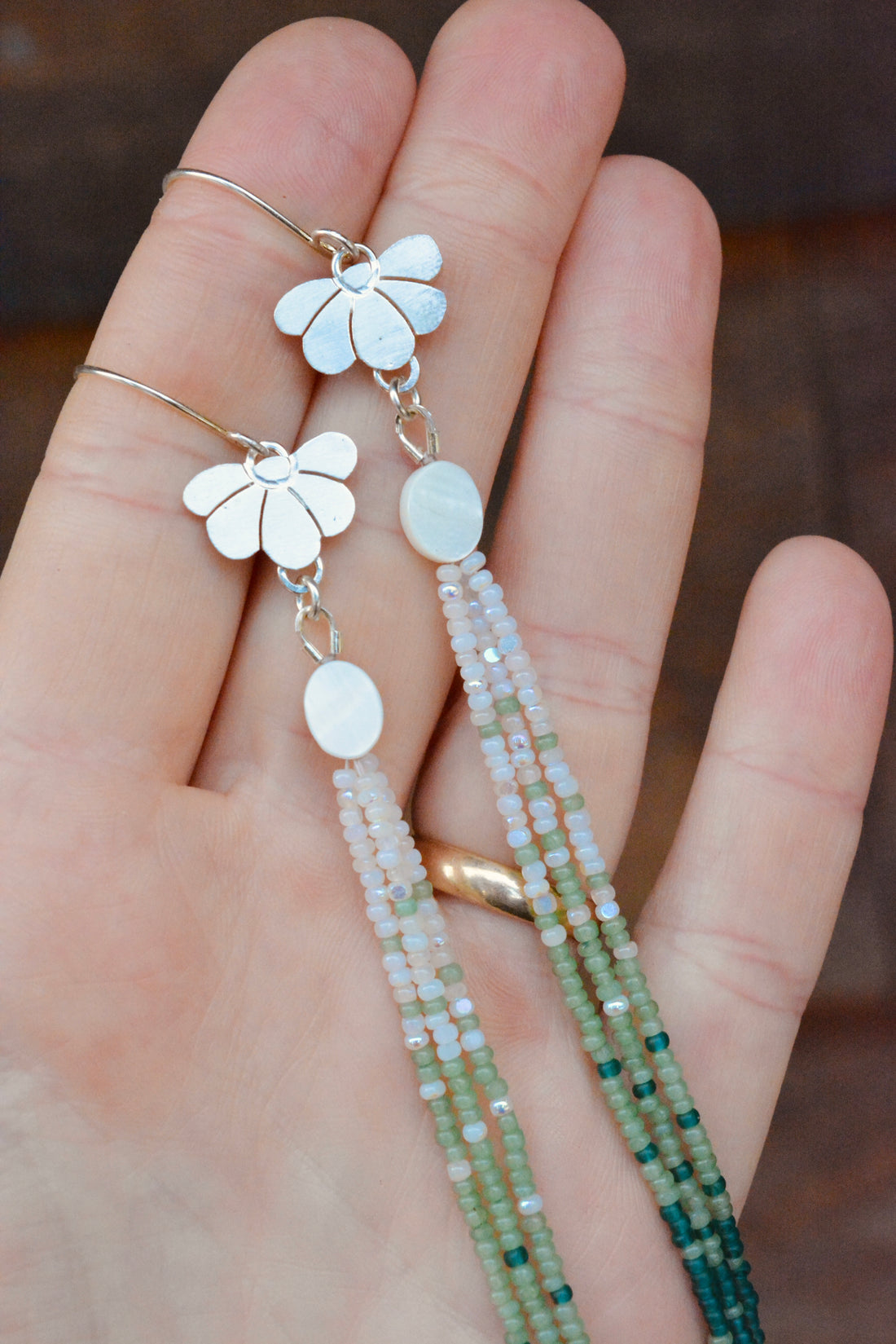 Garden Frost Dangles - MA x RR Collab