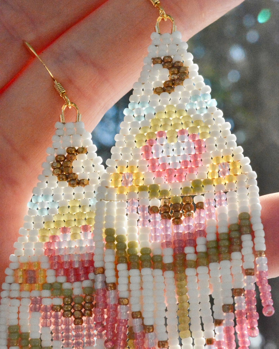 Opal Strawberry Polish Folk Flowers