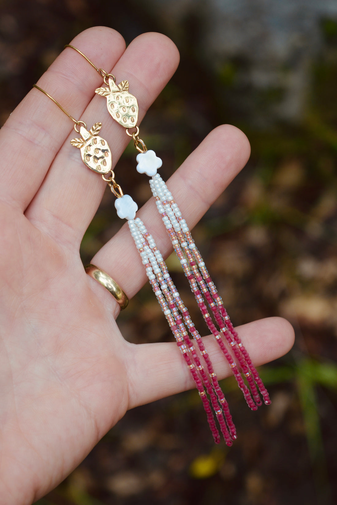 Sweet Strawberry Dangles - MAxRR Collab