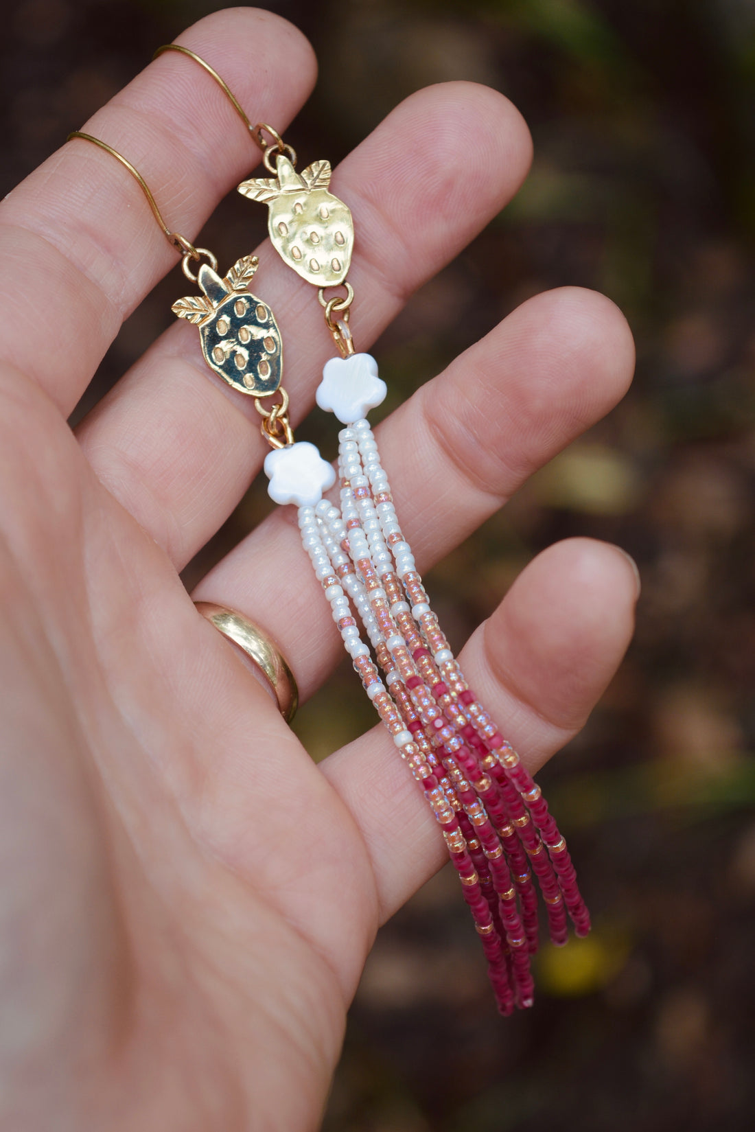 Sweet Strawberry Dangles - MAxRR Collab