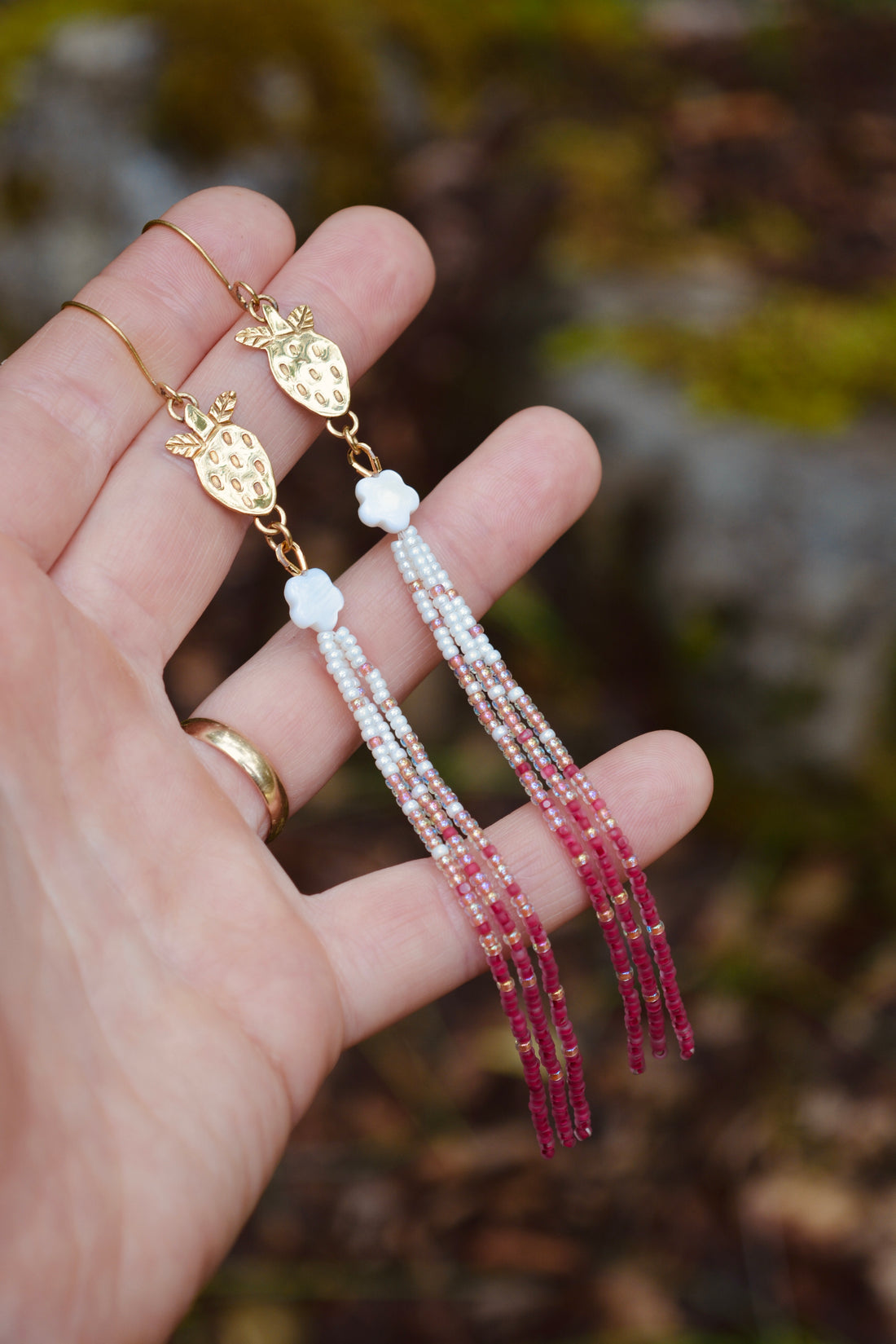 Sweet Strawberry Dangles - MAxRR Collab