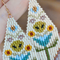 Extraterrestrial Folk Flowers - Vintage