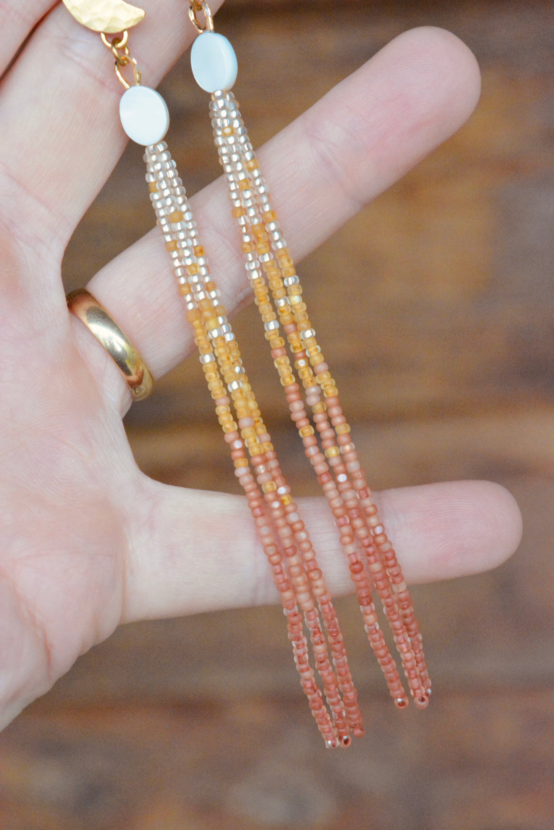 Harvest Moon Dangles - MA x RR Collab