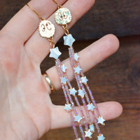 Pink Sporkle Soot Sprite Dangles - MA x RR Collab