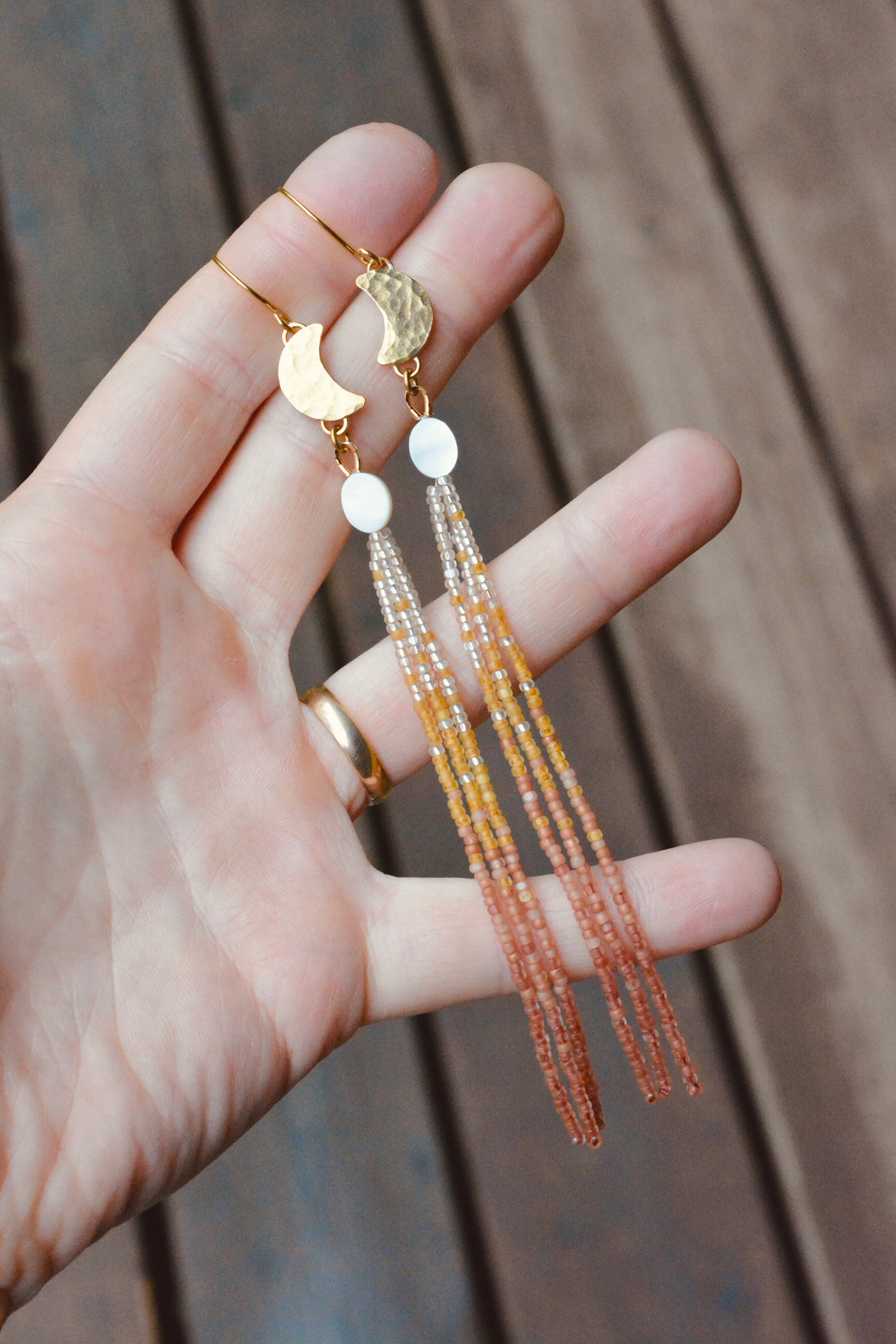 Harvest Moon Dangles - MA x RR Collab