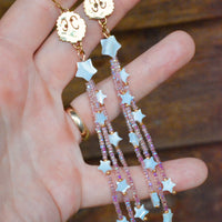 Pink Sporkle Soot Sprite Dangles - MA x RR Collab