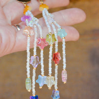 Rainbow Star Soot Sprite Dangles #2 - MA x RR Collab