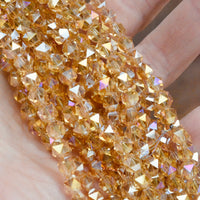Rainbow Champagne Diamond Cuts
