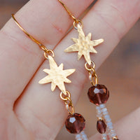Vintage Star Drop Dangles - MA x RR Collab