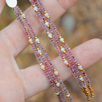 Mulberry Galaxies Dangles - MA x RR Collab