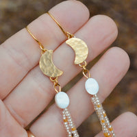 Harvest Moon Dangles - MA x RR Collab