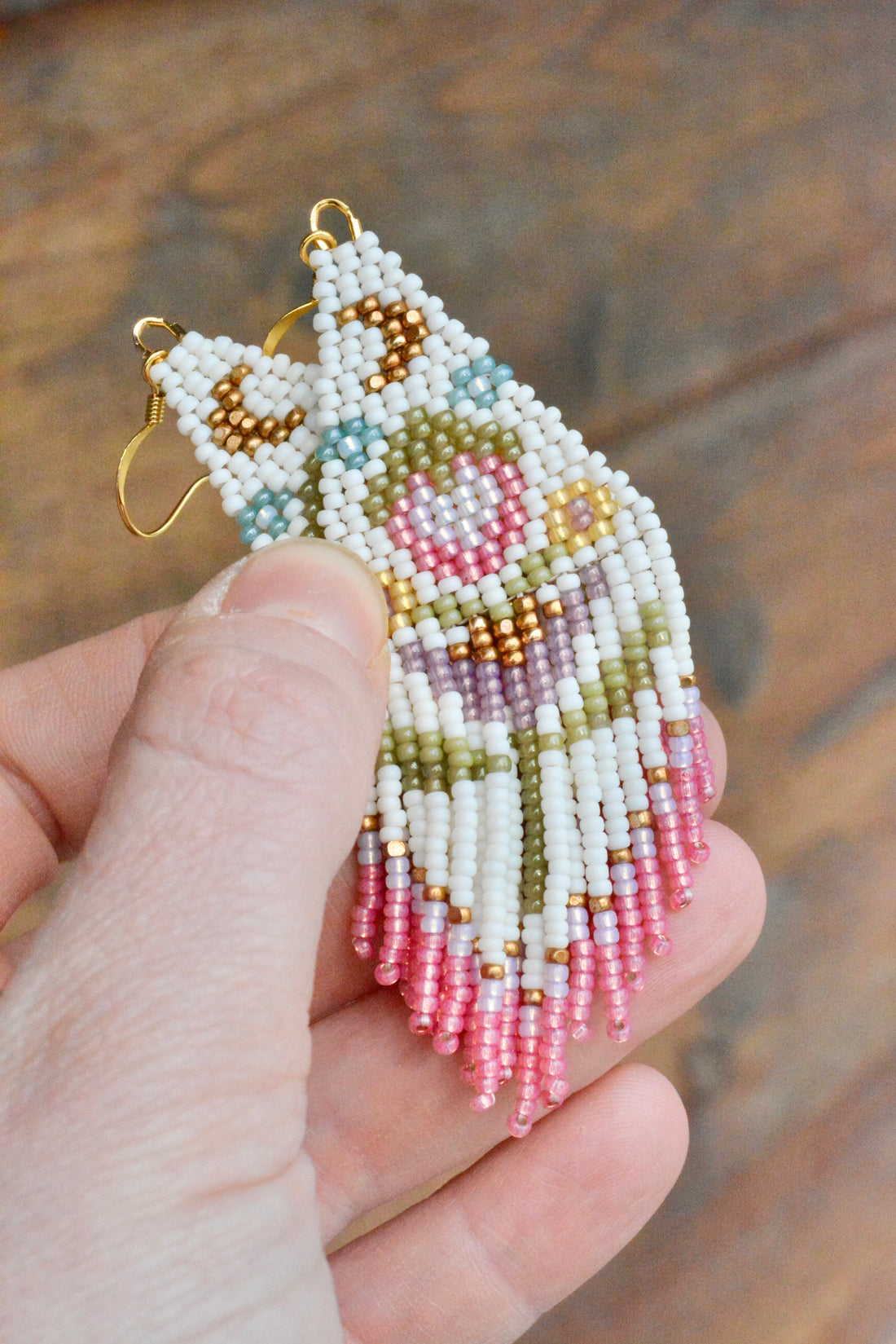Opal Strawberry Polish Folk Flowers