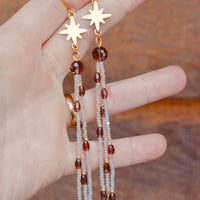 Vintage Star Drop Dangles - MA x RR Collab