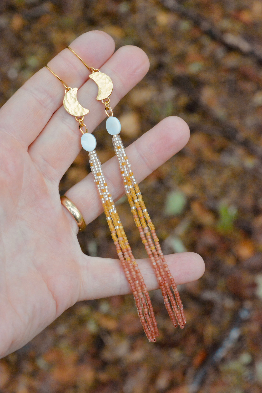 Harvest Moon Dangles - MA x RR Collab