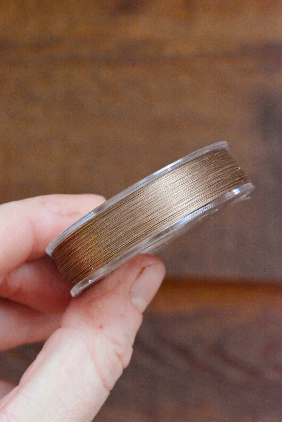 One G Thread - Large Spool Sand Ash
