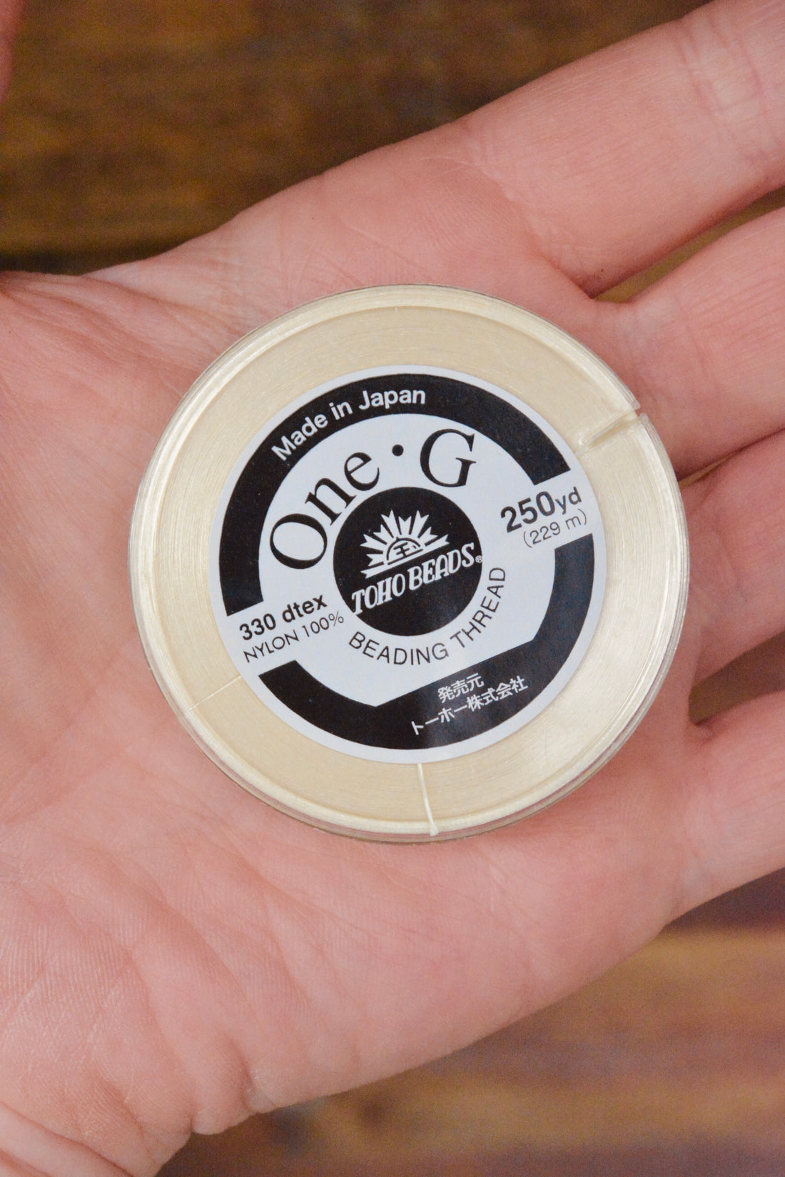 One G Thread - Large Spool Cream