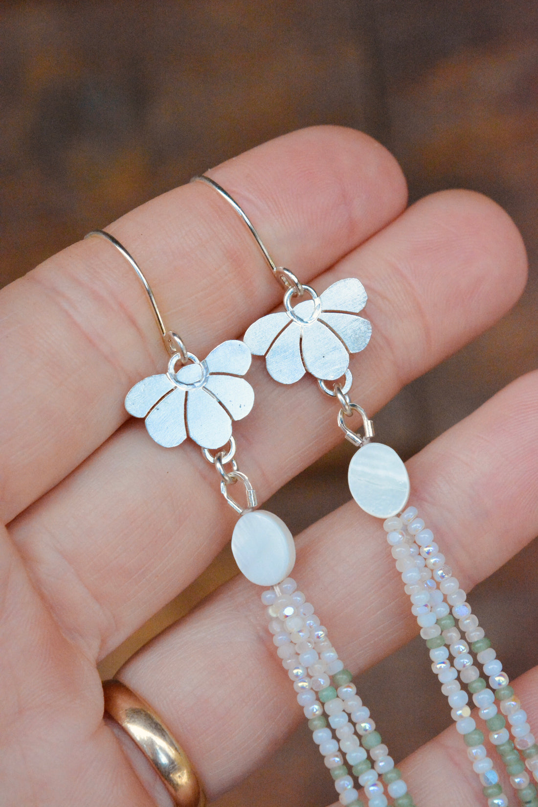 Garden Frost Dangles - MA x RR Collab