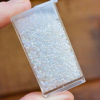 11/0 Crystal AB