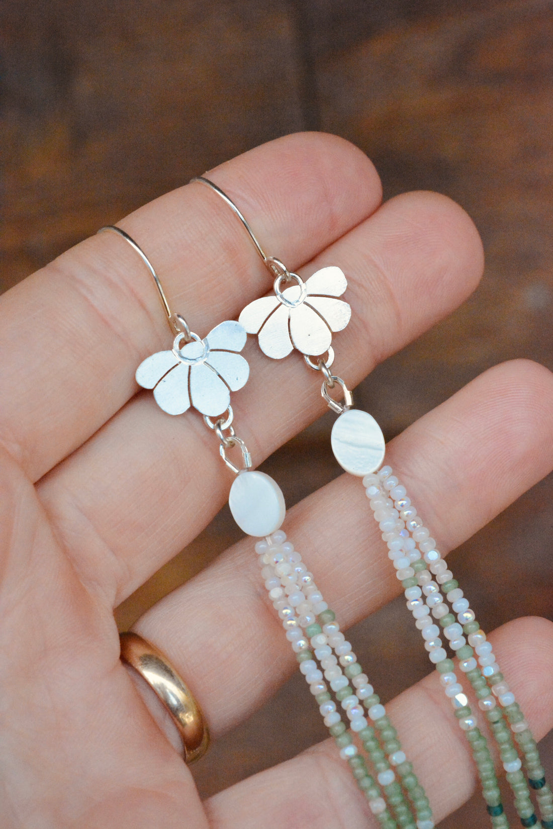 Garden Frost Dangles - MA x RR Collab
