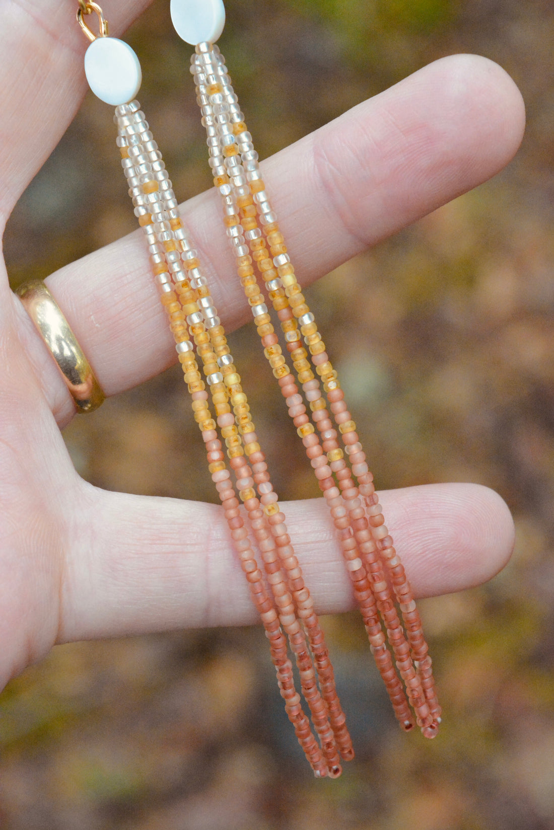 Harvest Moon Dangles - MA x RR Collab