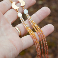 Harvest Moon Dangles - MA x RR Collab