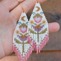 Opal Strawberry Polish Folk Flowers