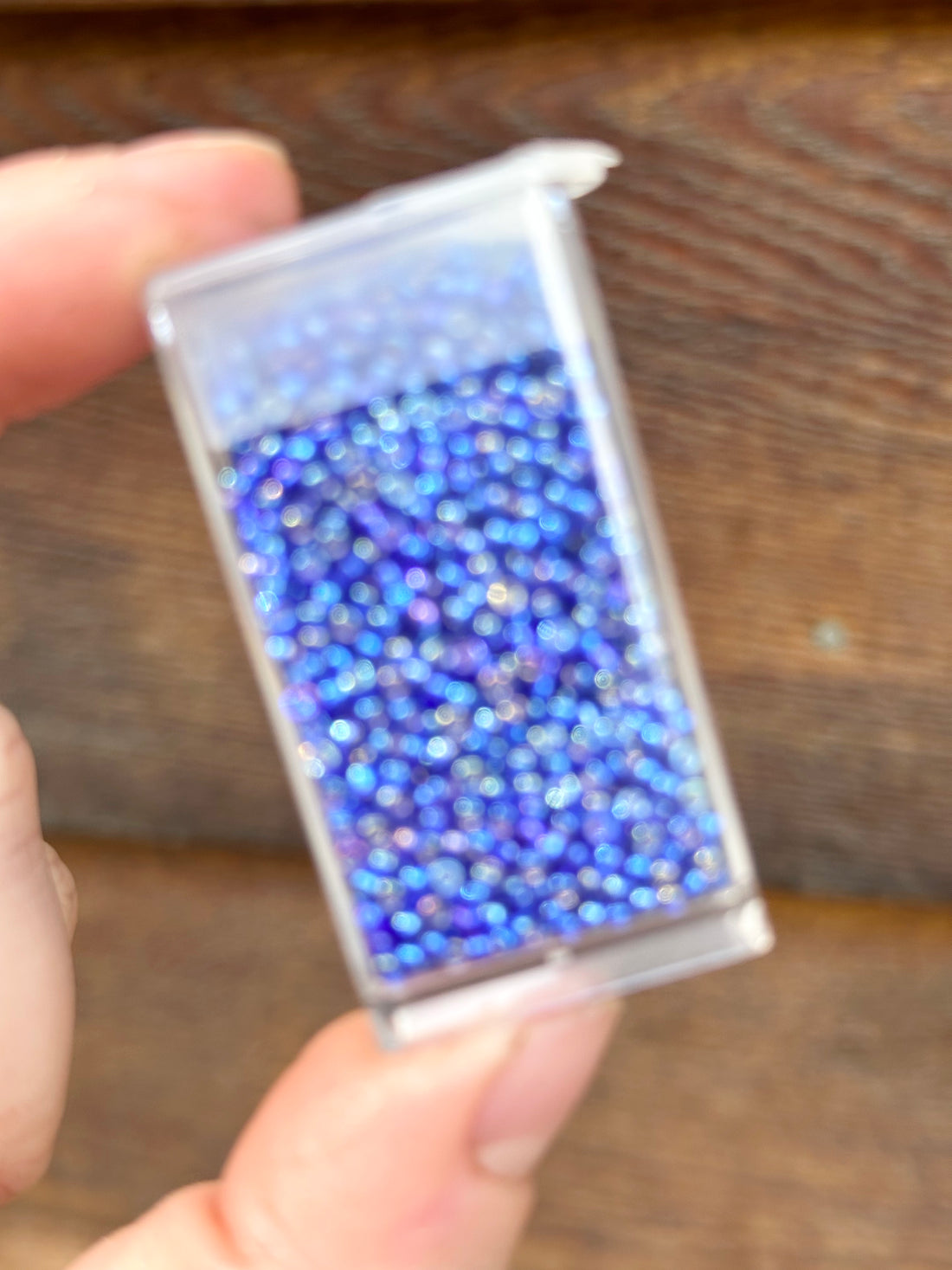 11/0 Silverlined Cobalt AB