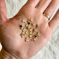 Mini Golden Star Charms