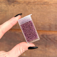 11/0 Amethyst Gold Luster