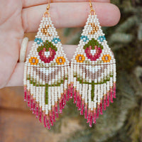 Strawberry Polish Folk Flowers