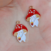 Merry Mushroom Charms - Strawberry