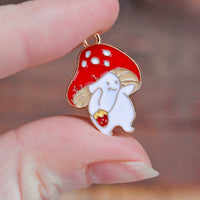 Merry Mushroom Charms - Strawberry