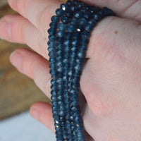 Midnight Blue Natural Malaysian Jade