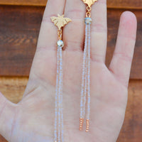 Honey Opal Bats - Studs - MA x RR Collab