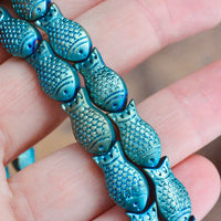 Glass Fish - Sea Green Scales