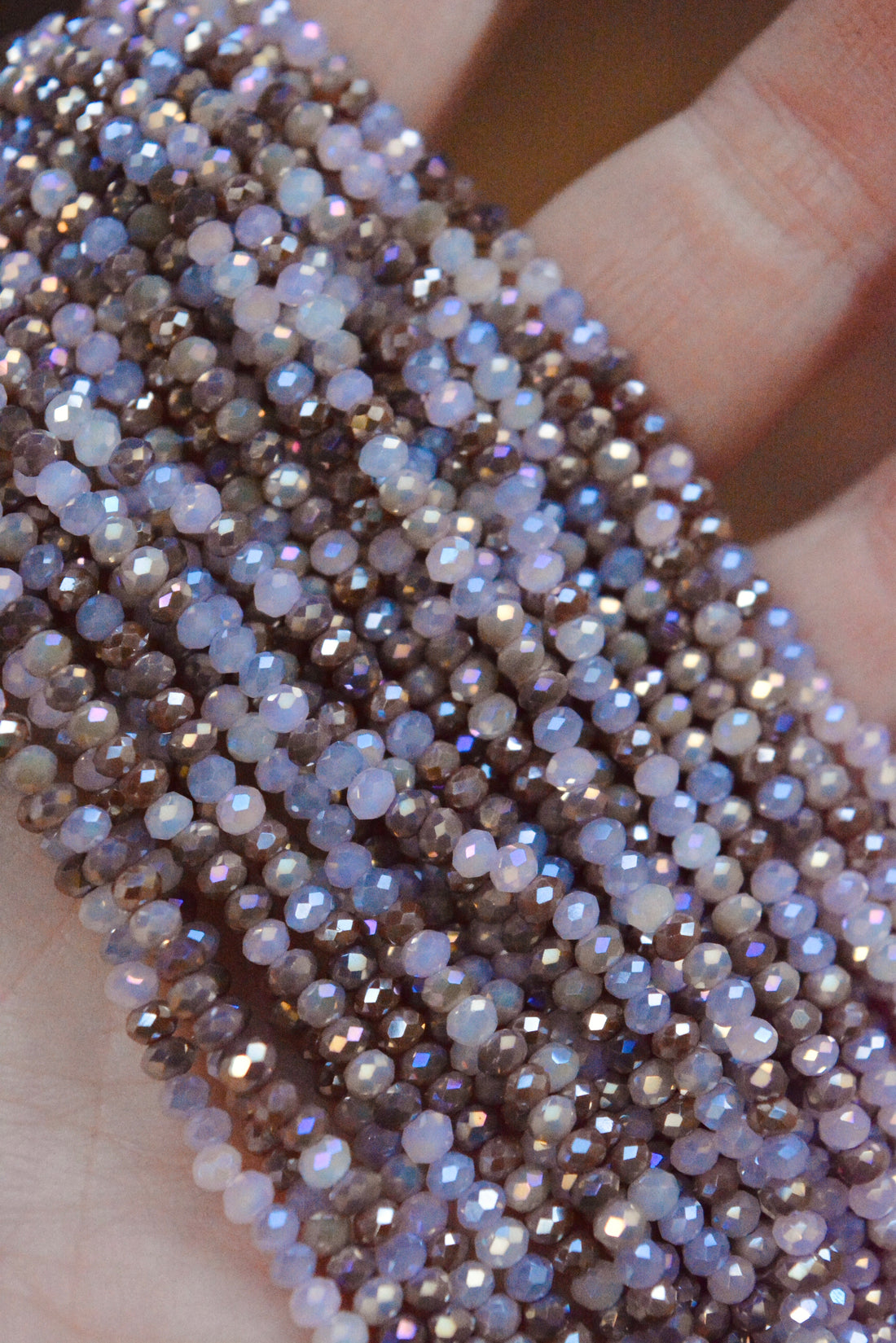 Lavender Crystal Strand