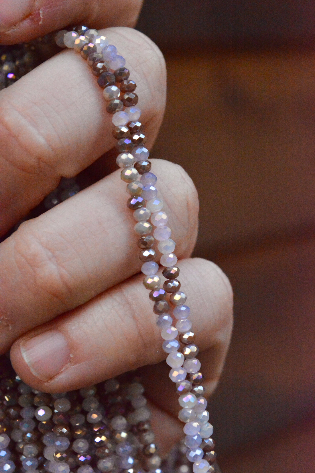 Lavender Crystal Strand