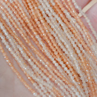 Peach Cat's Eye Quartz - 2mm