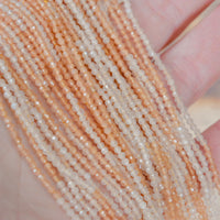 Peach Cat's Eye Quartz - 2mm