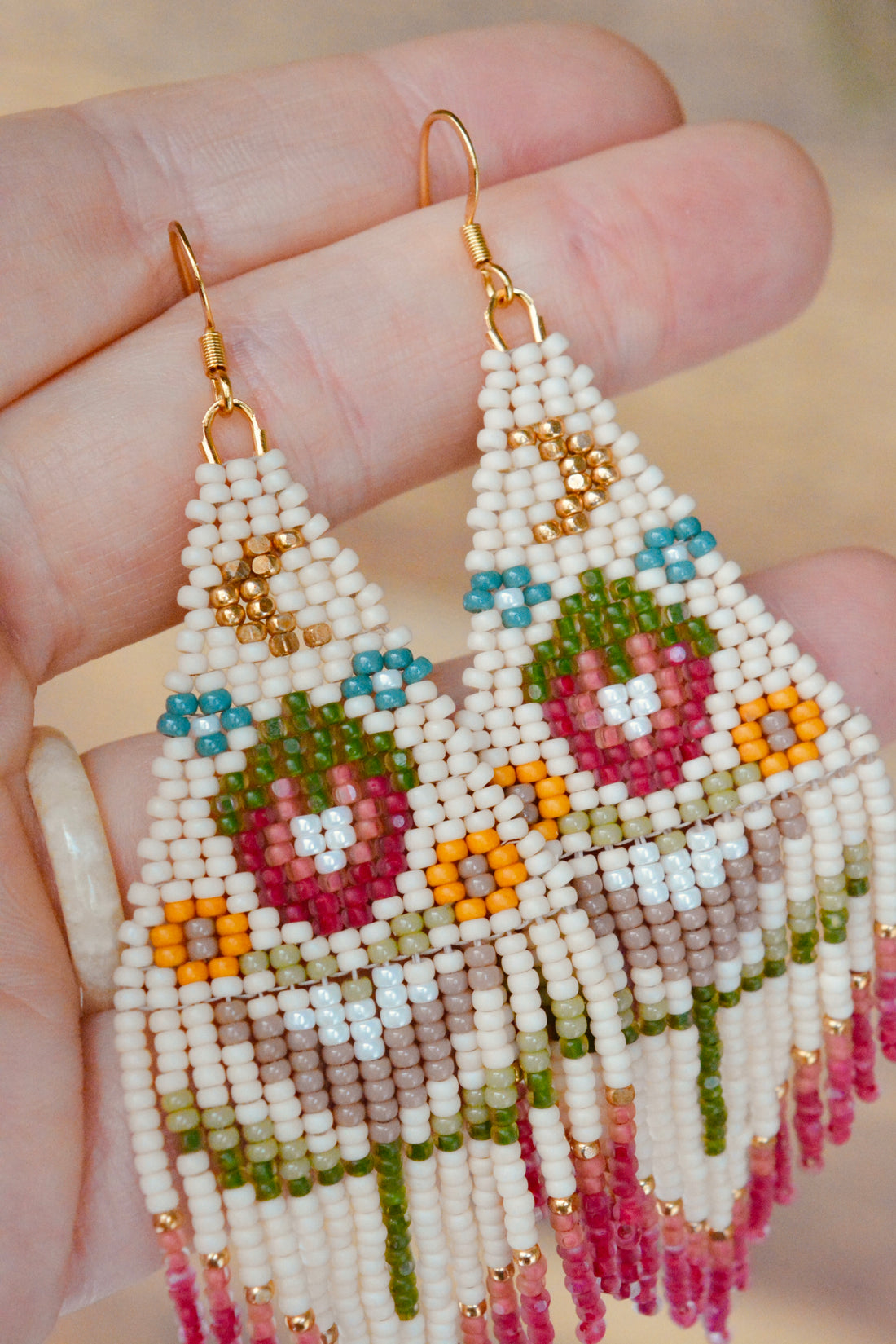 Strawberry Polish Folk Flowers