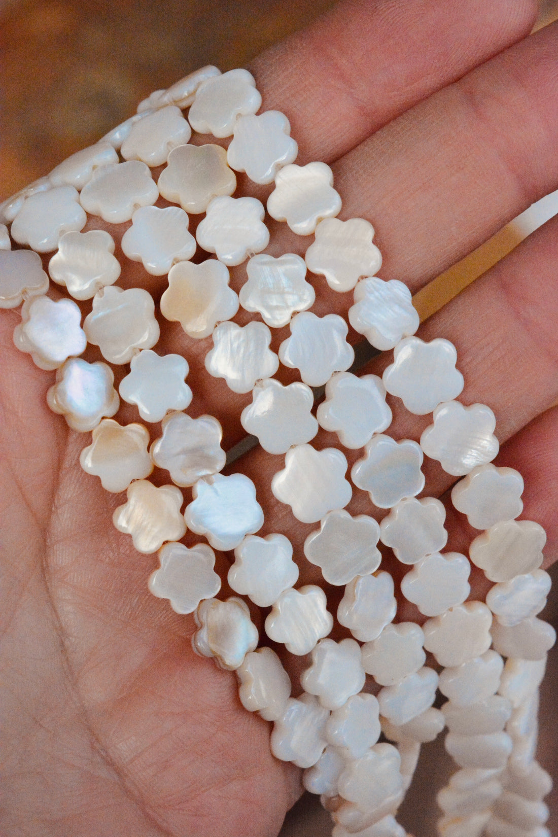Freshwater Mother of Pearl Flowers