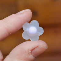 Lilac Transparent Acrylic Flowers