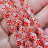 Glass Flora - Red